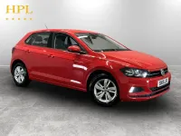Used VW Polo Edition 65 HP (47 kW) 2019 Red Hatchback