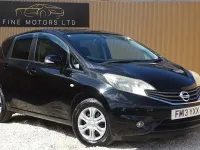 Used Nissan Note Acenta Premium 98 HP (72 kW) 2013 Black Hatchback