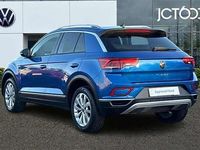 Used VW T-Roc Style 150 HP (110 kW) 2024 Blue SUV