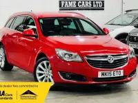Usado Vauxhall Insignia Elite 163 CV (119 kW) 2015 Rojo Familiar
