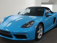 Used Porsche 718 Boxster 300 HP (220 kW) 2019 Blue Cabriolet