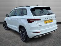 Used Skoda Karoq SportLine 150 HP (110 kW) 2025 Moon white metallic SUV