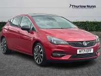 Used Vauxhall Astra Edition 145 HP (106 kW) 2021 Red Hatchback