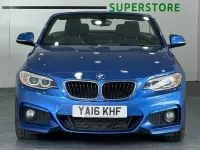 Used BMW 220 M Sport 190 HP (139 kW) 2016 Blue Cabriolet