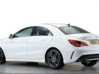 Used Mercedes CLA200 AMG line 2018 White Coupe
