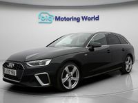 Used Audi A4 S-Line 161 HP (118 kW) 2020 Black Estate