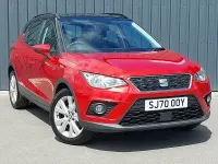 Used Seat Arona SE Technology 95 HP (69 kW) 2020 Red SUV