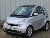 Used Smart ForTwo Coupé Passion 45 HP (33 kW) 2009 Silver Coupe