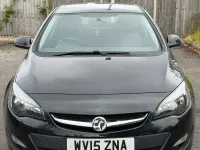 Used Vauxhall Astra Excite 2015 Black Hatchback
