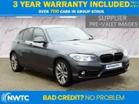 Used BMW 116 Sport Line 2019 Grey Hatchback