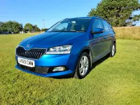 Used Skoda Fabia SE 2019 Blue Hatchback