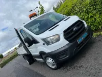 Used Ford Transit 130 HP (95 kW) 2021 White Cabriolet