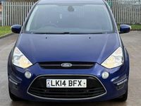 Used Ford S-MAX Titanium 140 HP (102 kW) 2014 Blue MPV