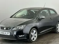 Used Seat Ibiza SC FR 90 HP (66 kW) 2017 Black Hatchback