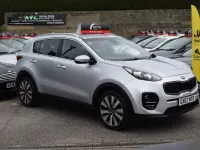 Used Kia Sportage 115 HP (84 kW) 2017 Silver SUV