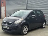 Used Kia Venga 89 HP (65 kW) 2013 Black Hatchback
