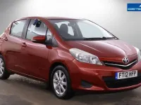 Used Toyota Yaris Multidrive S 99 HP (72 kW) 2012 Red Hatchback