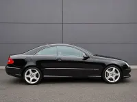 Used Mercedes CLK350 2007 Black Coupe