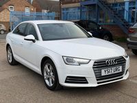 Begagnad Audi A4 Sport 2017 Vit Sedan