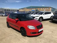 Used Skoda Fabia Sport 2009 Red Hatchback