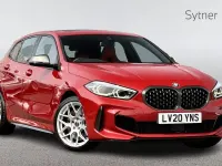 Used BMW M135 Shadowline 302 HP (222 kW) 2020 Red Hatchback