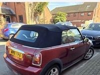 Used Mini Cooper Cabriolet 2010 Red Cabriolet