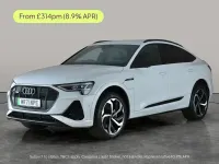 Usado Audi e-tron Black Edition 300 kW (408 HP) 2022 Branco SUV