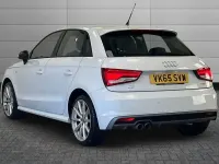 Used Audi A1 Sportback S-Line 123 HP (90 kW) 2015 White Hatchback
