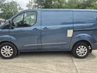 Used Ford Transit Custom Limited 130 HP (95 kW) 2021 Blue Van