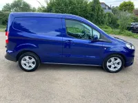 Used Ford Transit Limited 100 HP (73 kW) 2018 Blue Van