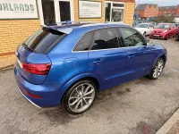 Used Audi RS Q3 310 HP (228 kW) 2014 Sepang blue SUV