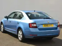 Used Skoda Octavia SE Technology 147 HP (108 kW) 2018 Denim blue metallic Hatchback