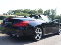 Used Mercedes SL400 AMG line 367 HP (269 kW) 2017 Obsidian black Cabriolet