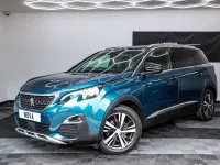 Used Peugeot 5008 GT-line 130 HP (95 kW) 2017 Green Hatchback