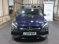 Used Mercedes CLA220 AMG line 2018 Blue Coupe