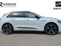 Used Audi e-tron Black Edition 300 kW (408 HP) 2022 Glacier white SUV