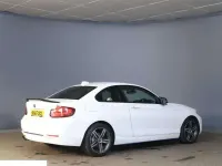 Used BMW 218 Sport Line 2015 White Coupe