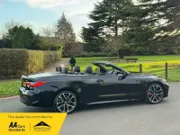 Used BMW 420 Cabriolet M Sport 184 HP (135 kW) 2022 Black Cabriolet