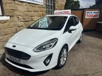 Used Ford Fiesta Titanium 2021 White Hatchback