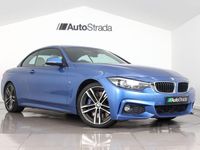 Used BMW 430 Cabriolet M Sport 252 HP (185 kW) 2017 Blue Cabriolet