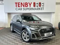 Used Audi Q5 S-Line 204 HP (150 kW) 2021 Grey SUV