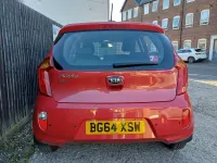 Used Kia Picanto 68 HP (50 kW) 2014 Red Hatchback