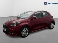 Used Toyota Yaris Hybrid 2021 Red Hatchback