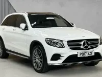 Used Mercedes GLC250 AMG Line Premium 204 HP (150 kW) 2017 White SUV