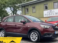Used Vauxhall Crossland X 81 HP (59 kW) 2018 Red SUV