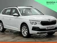 Used Skoda Kamiq SE 113 HP (83 kW) 2025 Moon white metallic SUV