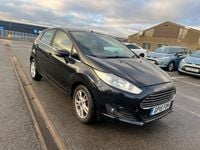 Used Ford Fiesta Zetec 2015 Black Hatchback