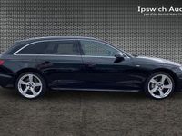 Used Audi A4 S-Line 200 HP (147 kW) 2024 Black Estate