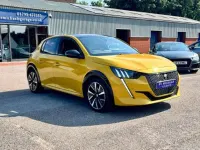 Used Peugeot 208 GT-line 2021 Yellow Hatchback