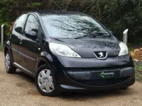 Used Peugeot 107 68 HP (50 kW) 2008 Black Hatchback